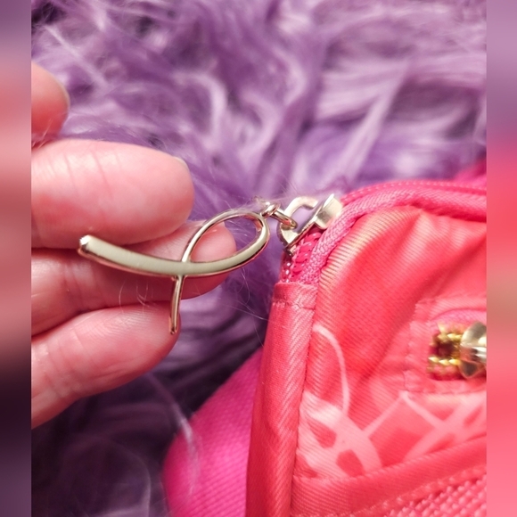 Hot Pink Breast Cancer Awareness Fanny Pack - Picture 4 of 6